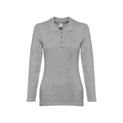 THC BERN WOMEN II. Polo de manga comprida para senhora